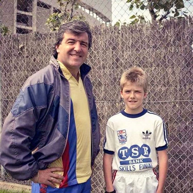 【老照片】 英格兰球迷俱乐部 Terry Venables and David 