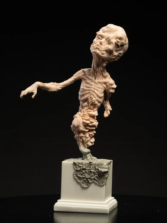 【魂之骨骼】暑期雕塑班结课作品集[庆祝] 原型师：李军洋 指导老师：天...