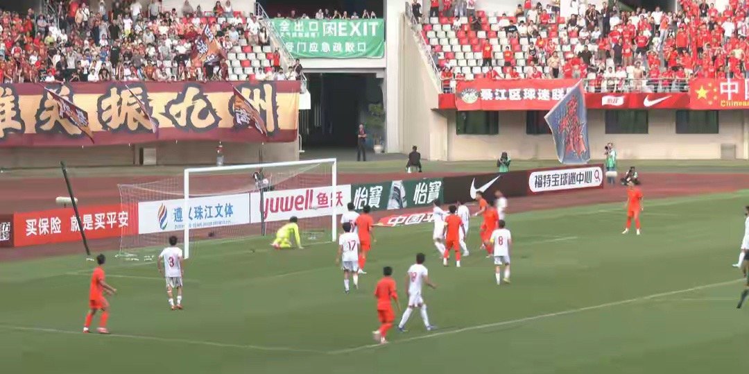 补时绝杀燃爆遵义赛场！中国U23男足1-0战胜塔吉克斯坦U23男足6月6日，20