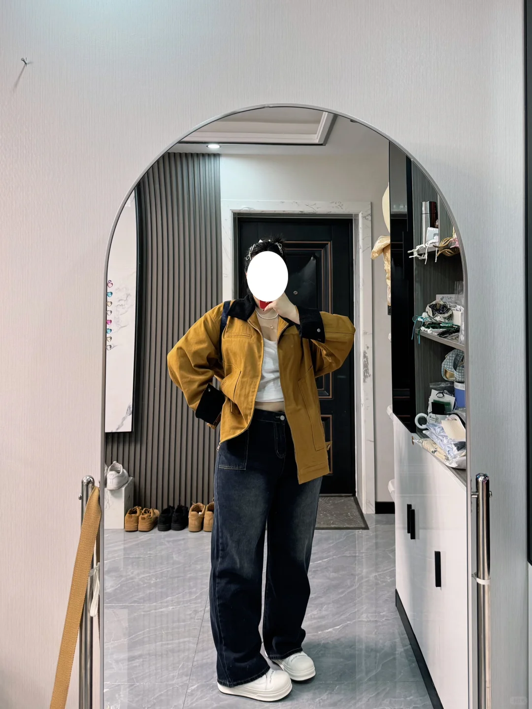 164 190斤｜大码女孩的早秋显瘦穿搭～🛖