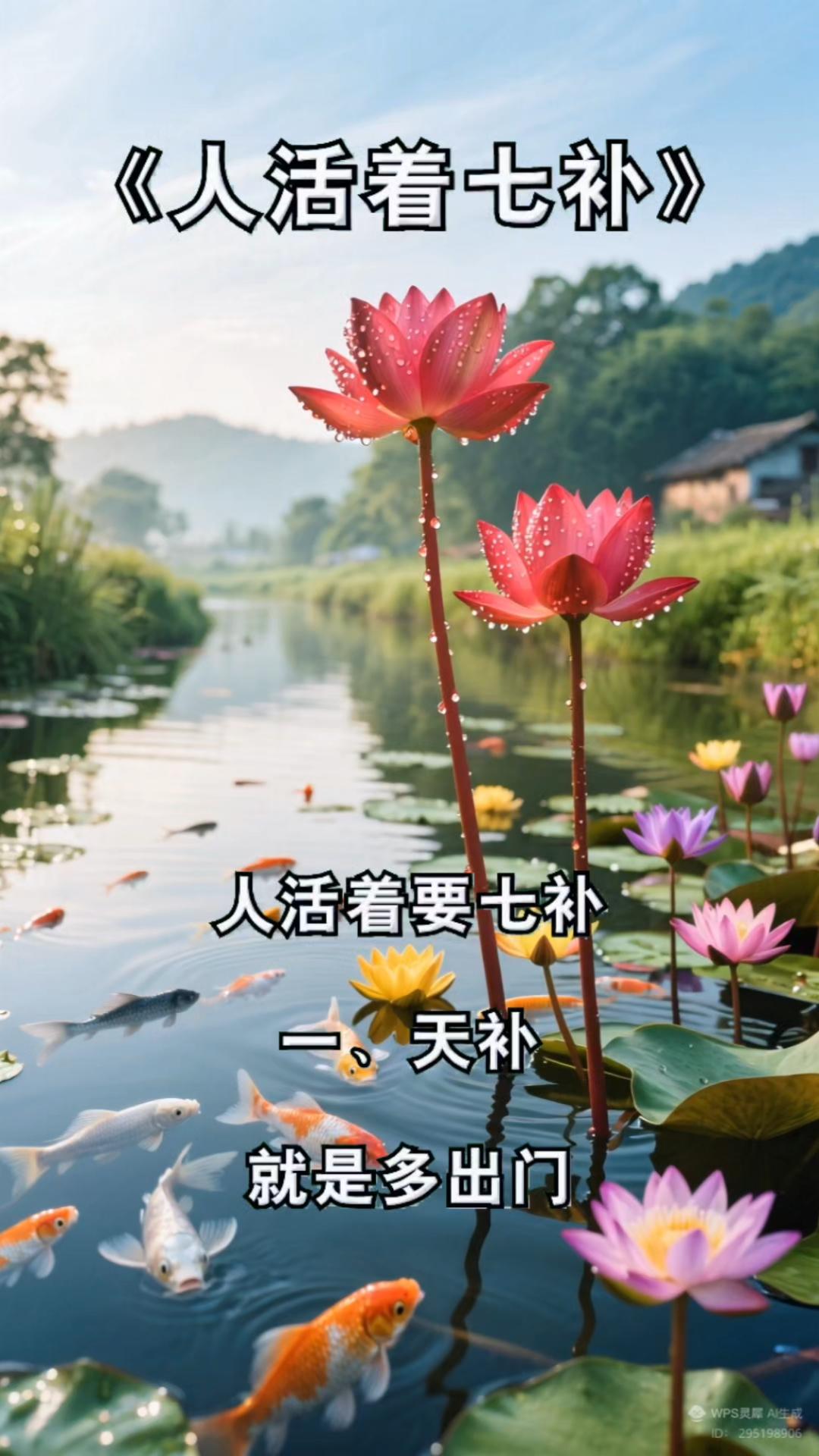 聊聊养生补法
       养生补法别乱来，老祖宗的“七补养生法”很靠谱。养生并