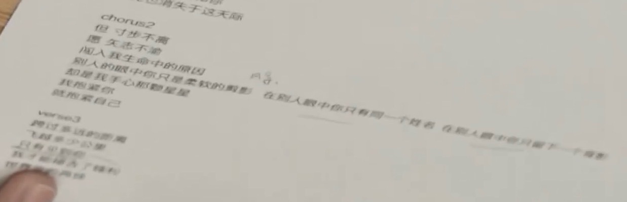 这句太戳我了“别人的眼中你只是柔软的剪影，在别人眼中你只有同一个姓名”“却是我手