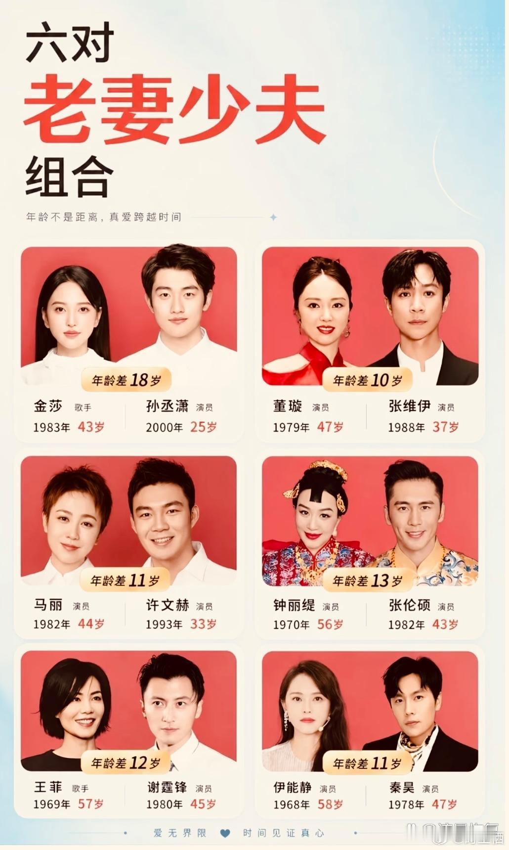 六对老妻少夫组合 ​​​