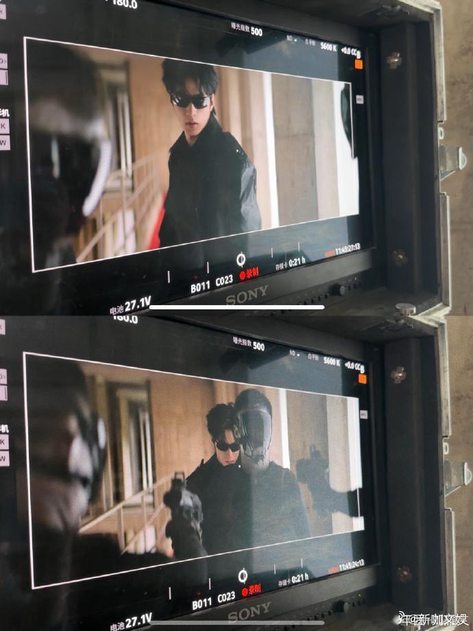 #刘耀文allblack风衣造型##刘耀文bking墨镜# 刘耀文的新造型中，a