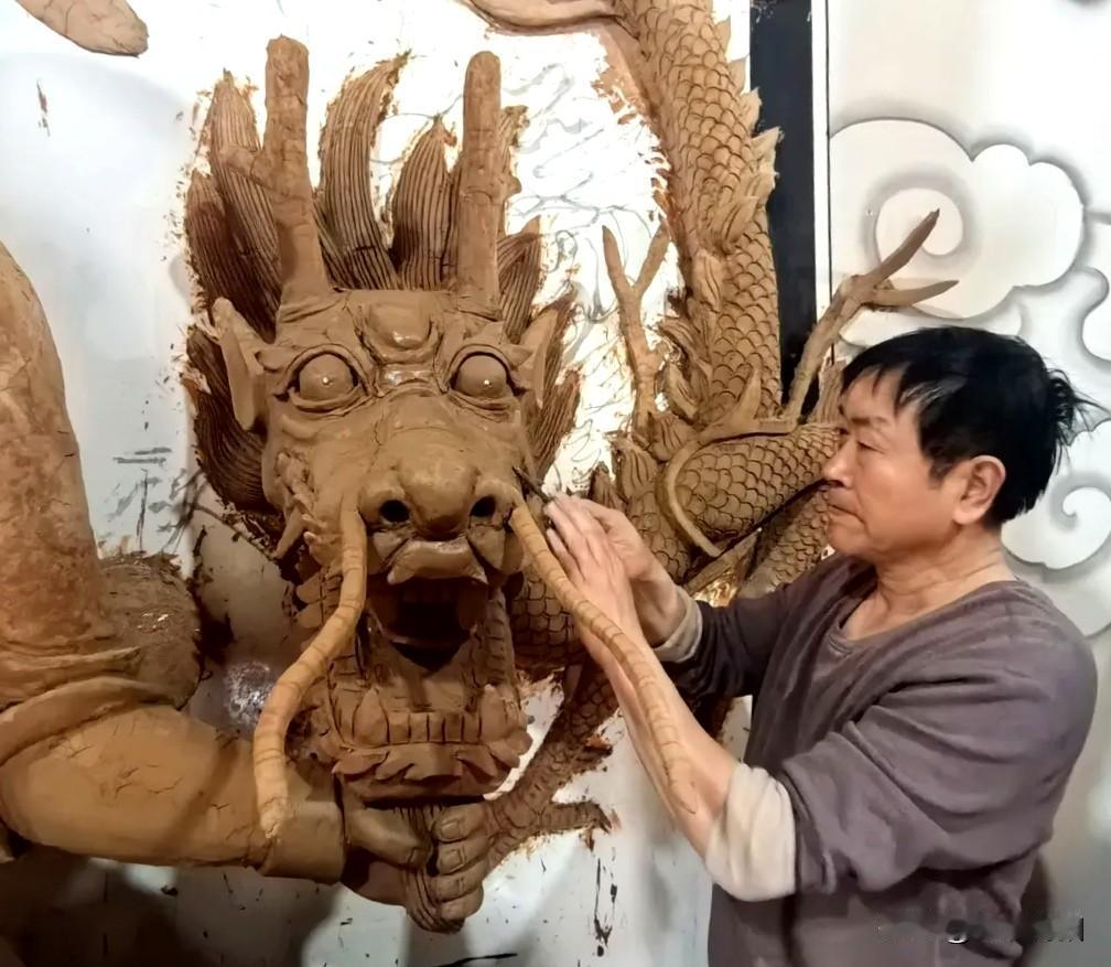 甘肃甘谷非遗泥塑传承人泥塑家、人称“泥塑李”的李志云先生！