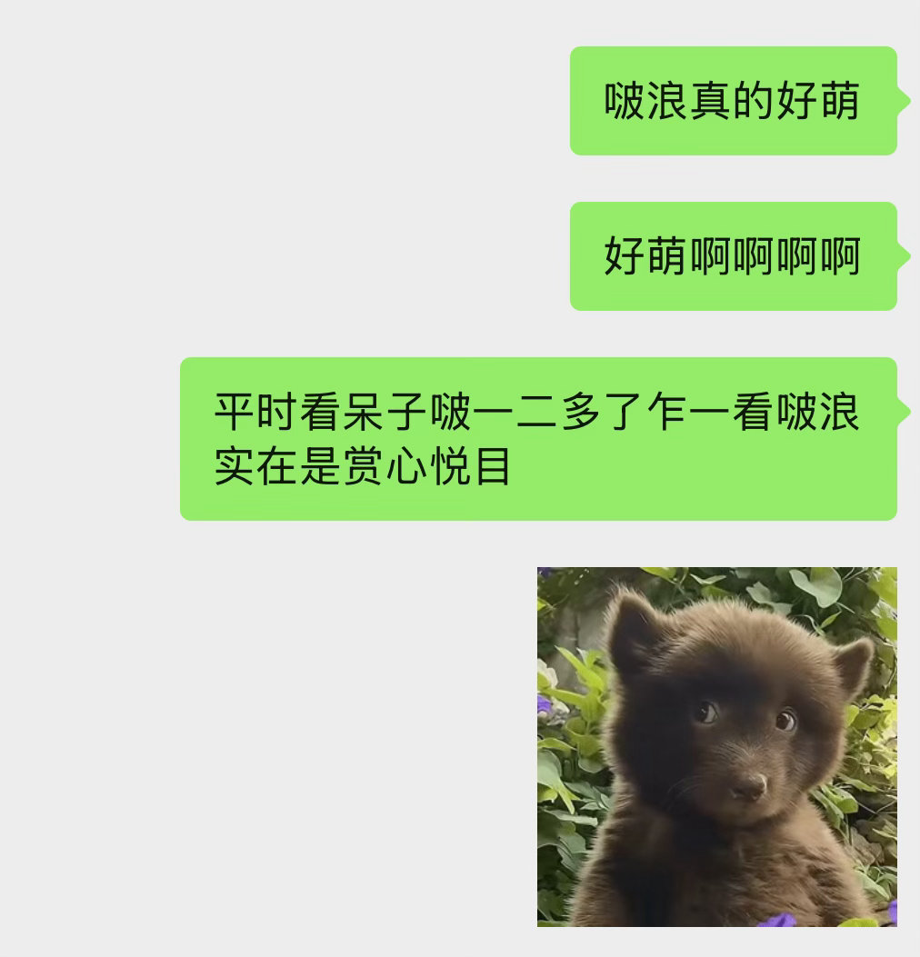 呼，罚我再欣赏一遍啵浪的写真 
