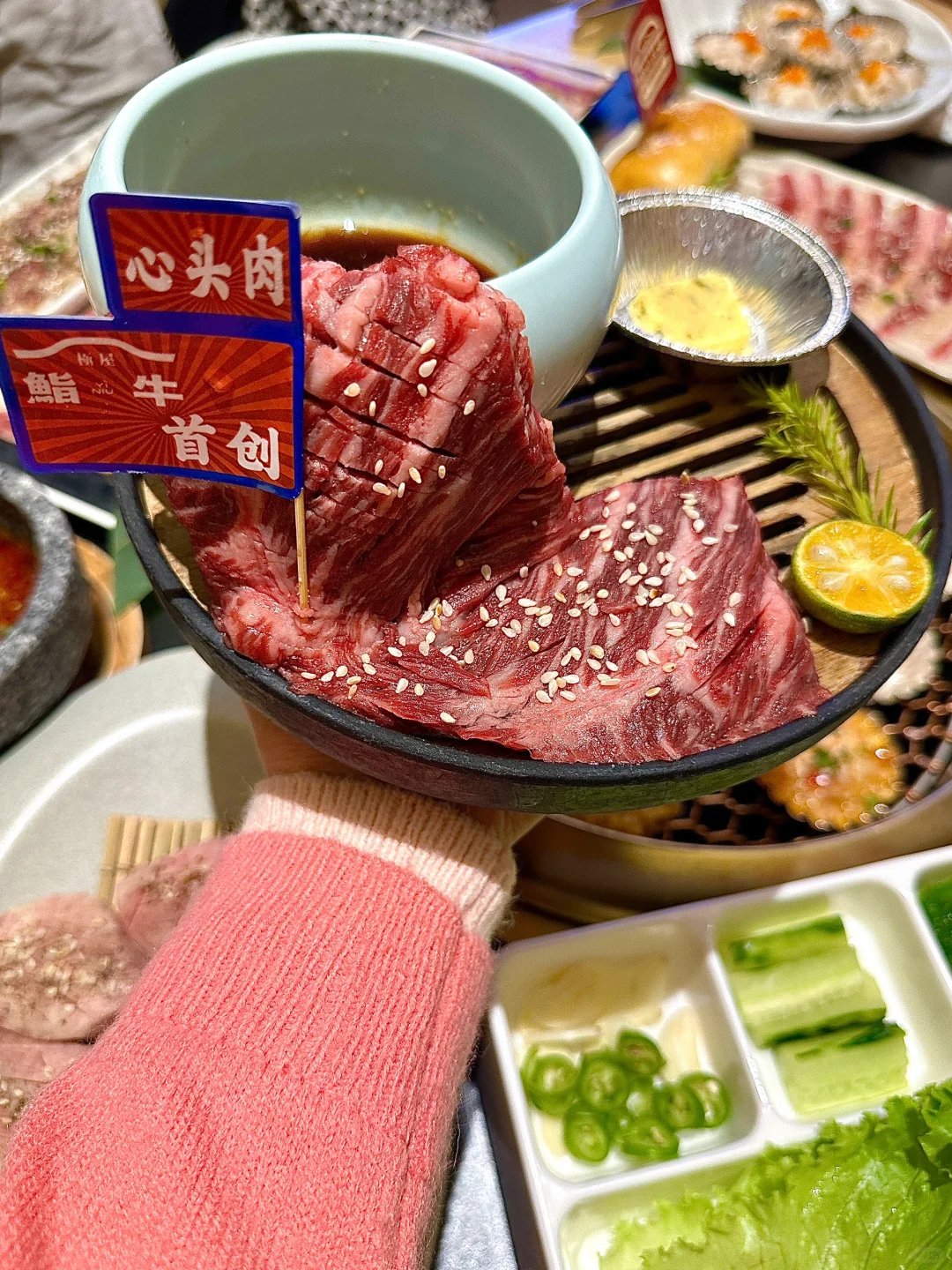 在大坪吃到了肉多多多多的牛肉汉堡🍔