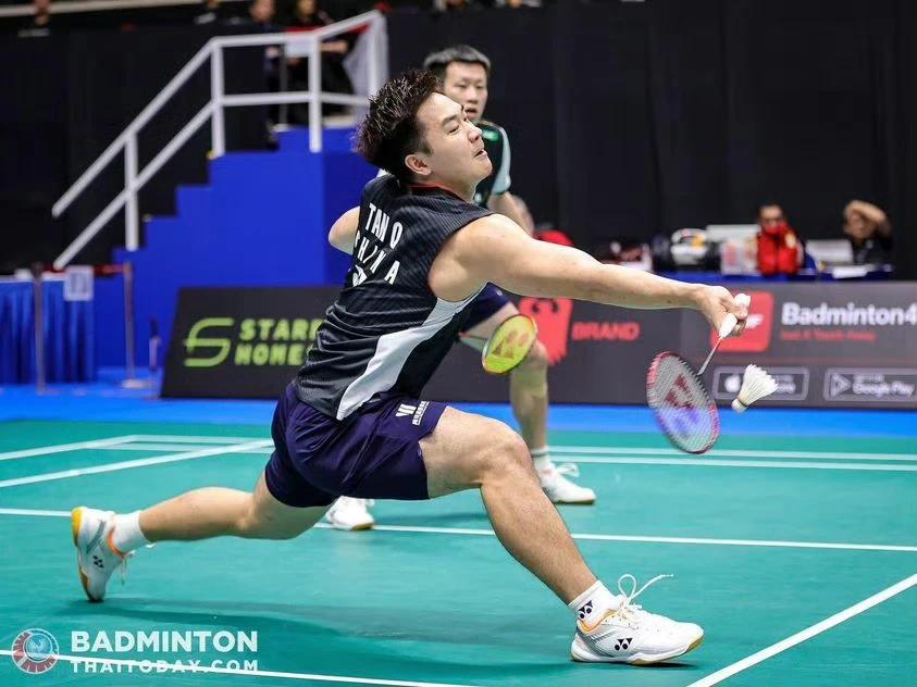  男双任翔宇/谭强组合止步首轮！

任翔宇/谭强 16-21、21-23 王耀新