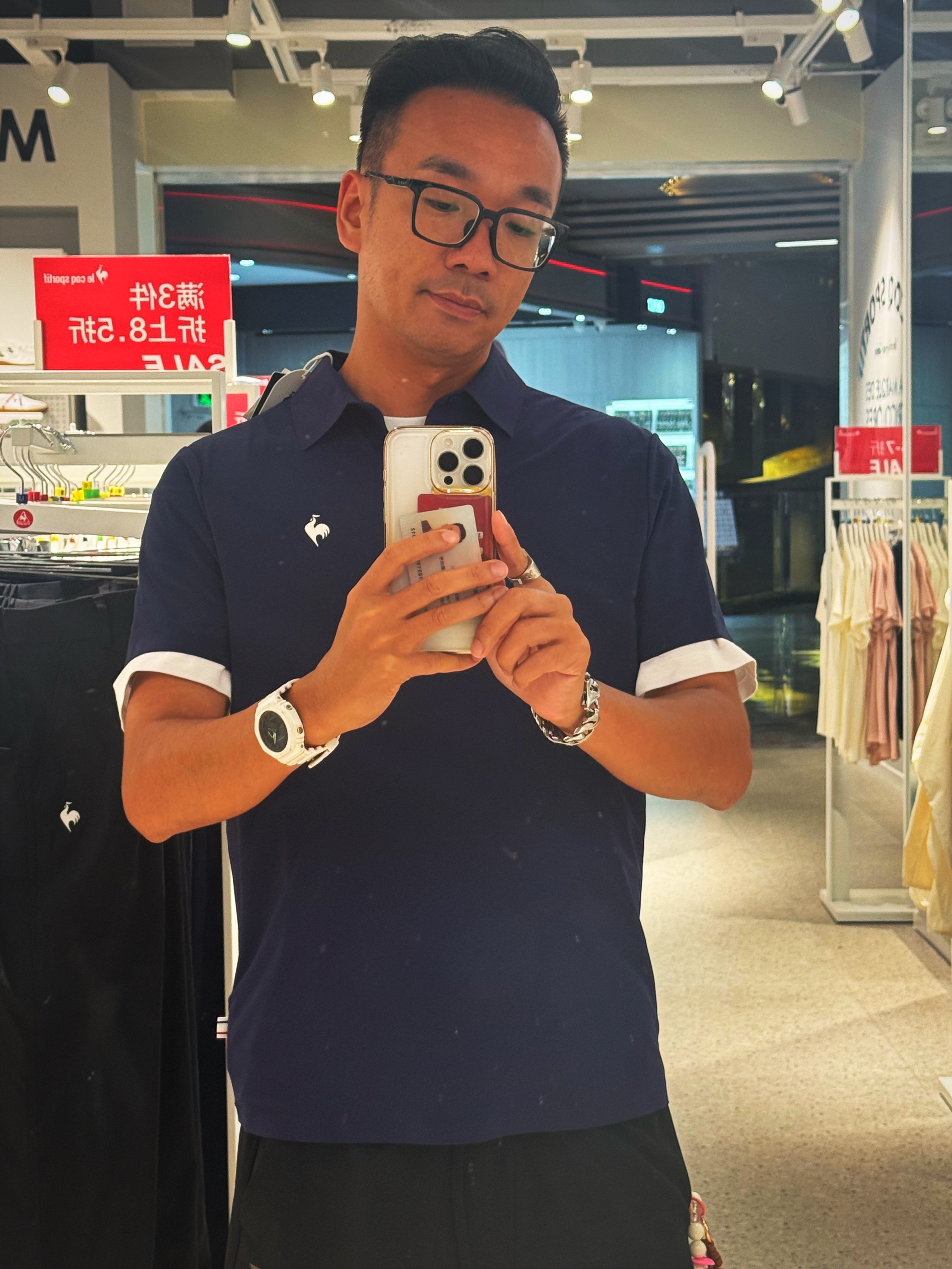 自从打网球，衣服都换一堆品牌了 
