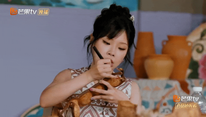 杨迪希望维嘉不要看到这段忙忙碌碌寻宝藏谁能忍住不笑，杨迪手绘李维嘉主打精准抓特点