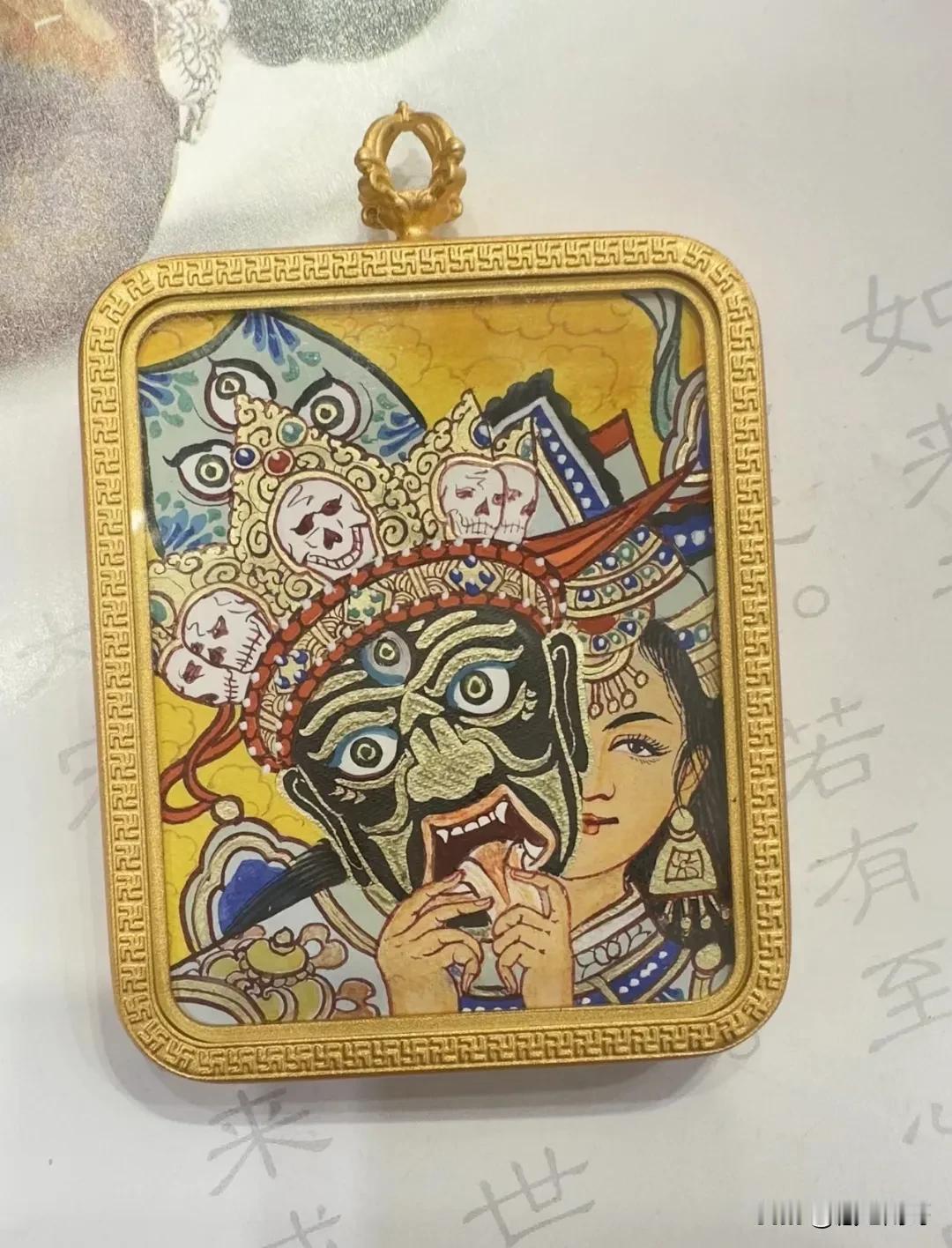 扎基拉姆•前世今生 
虽是怒像，却心生欢喜！
藏地唯一女财神！寓意：暴力圆财。正