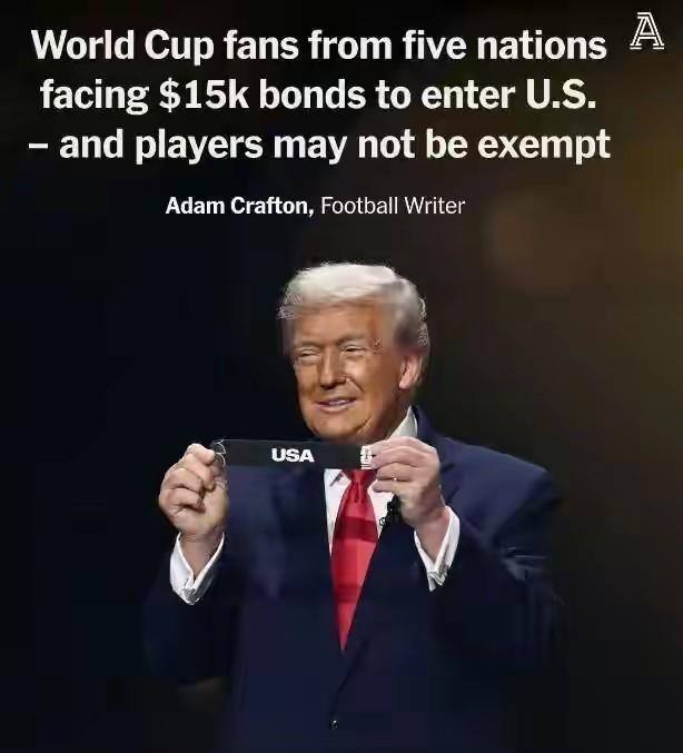 见过不要脸的，没见过这么不要脸的！川普又把脏手伸向了世界杯

一场本该让全球球迷