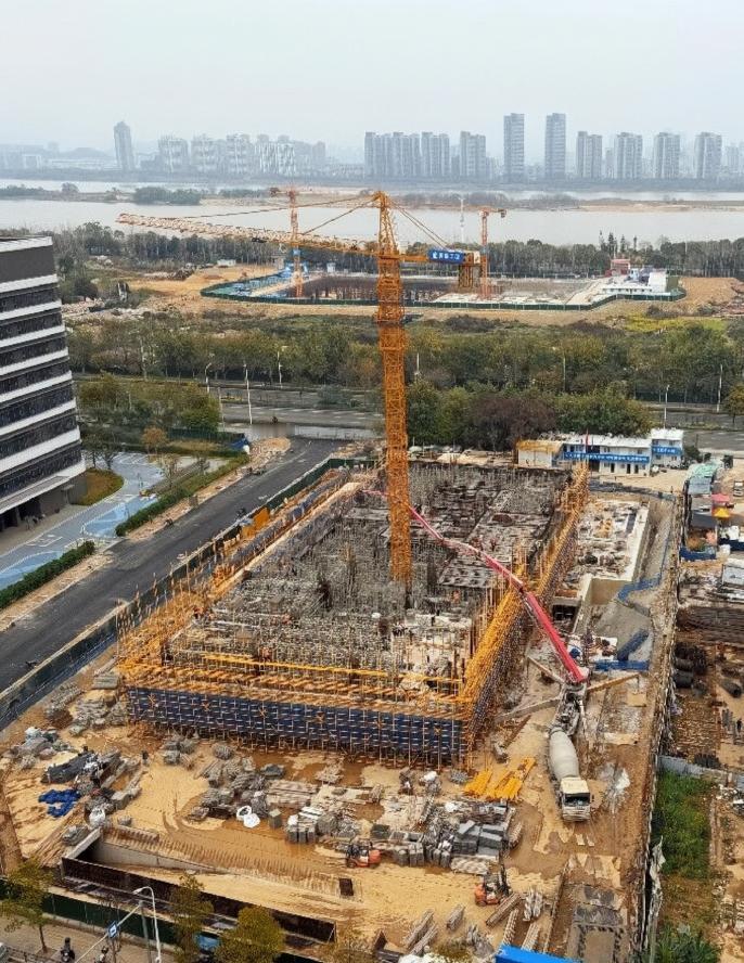 高新区CBD板块的南铝和塔斯汀总部进展