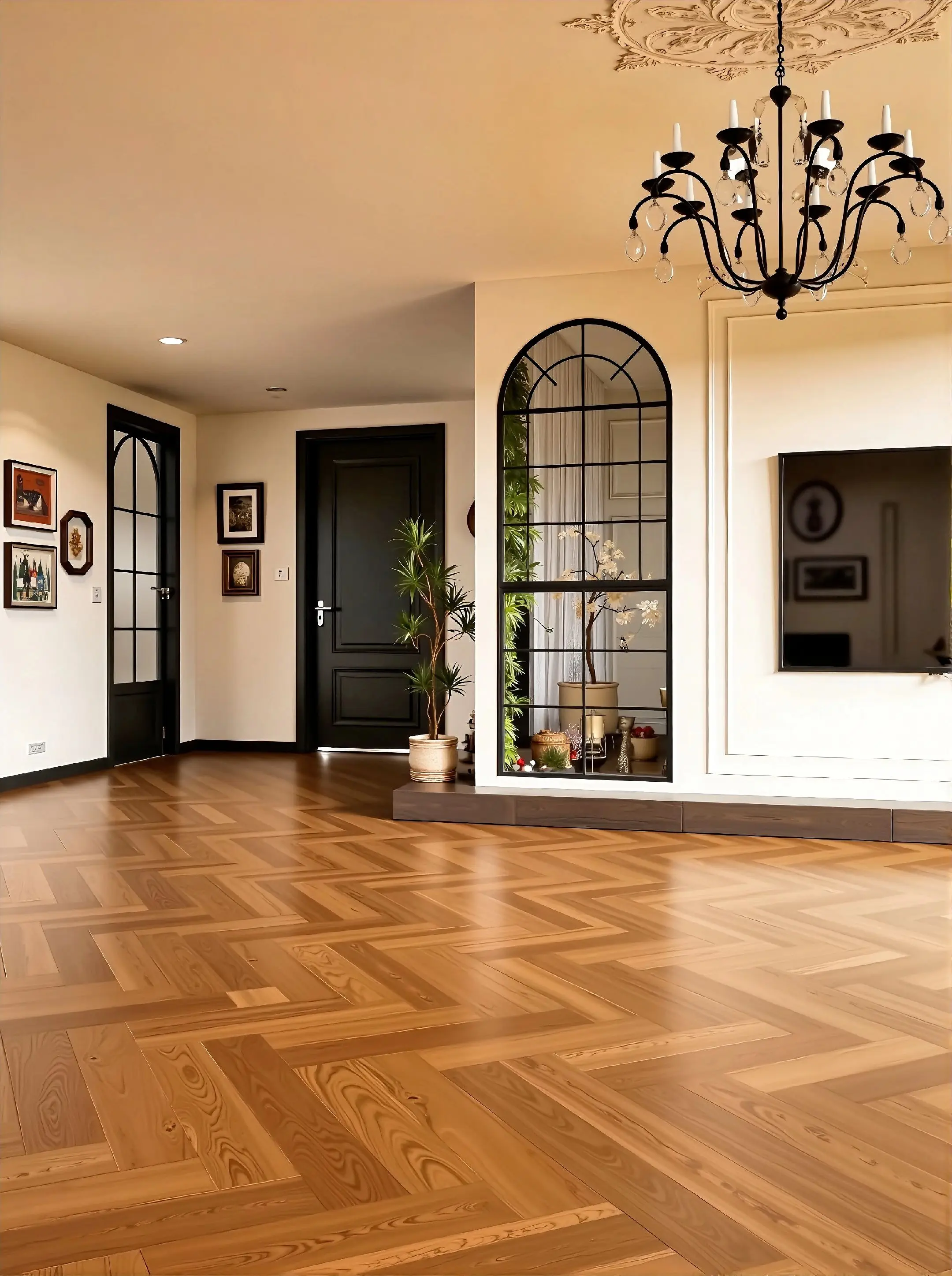 这个家装修的这么好看，是要美死谁呀？硬装结束的法式复古家，这就是宅家不...