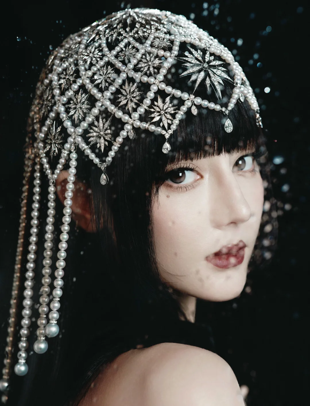 迪丽热巴✖️MIKIMOTO L'éclat 高级珠宝展