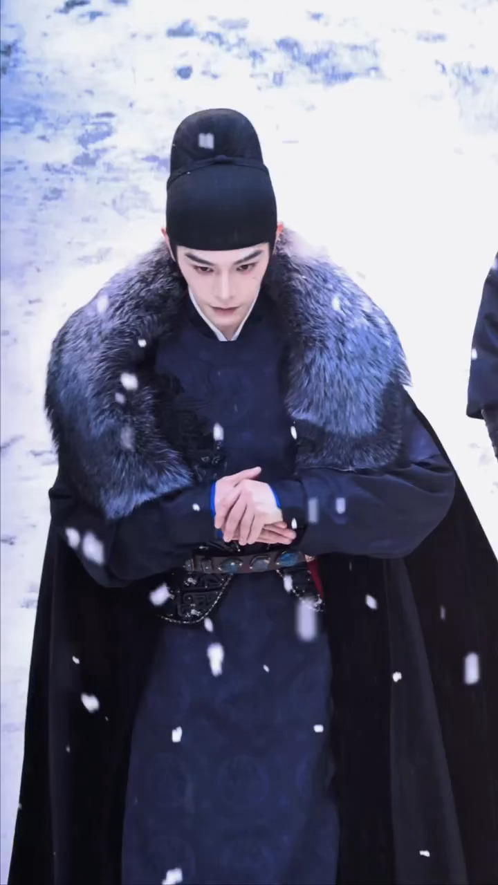 丁禹兮 x 司宫令丨雪中赵皑 太带感了