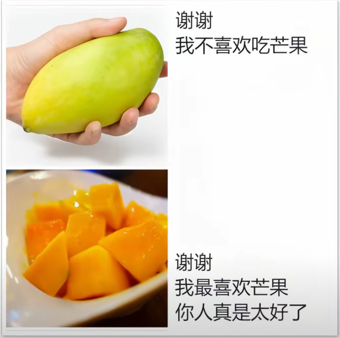 我对水果的态度 