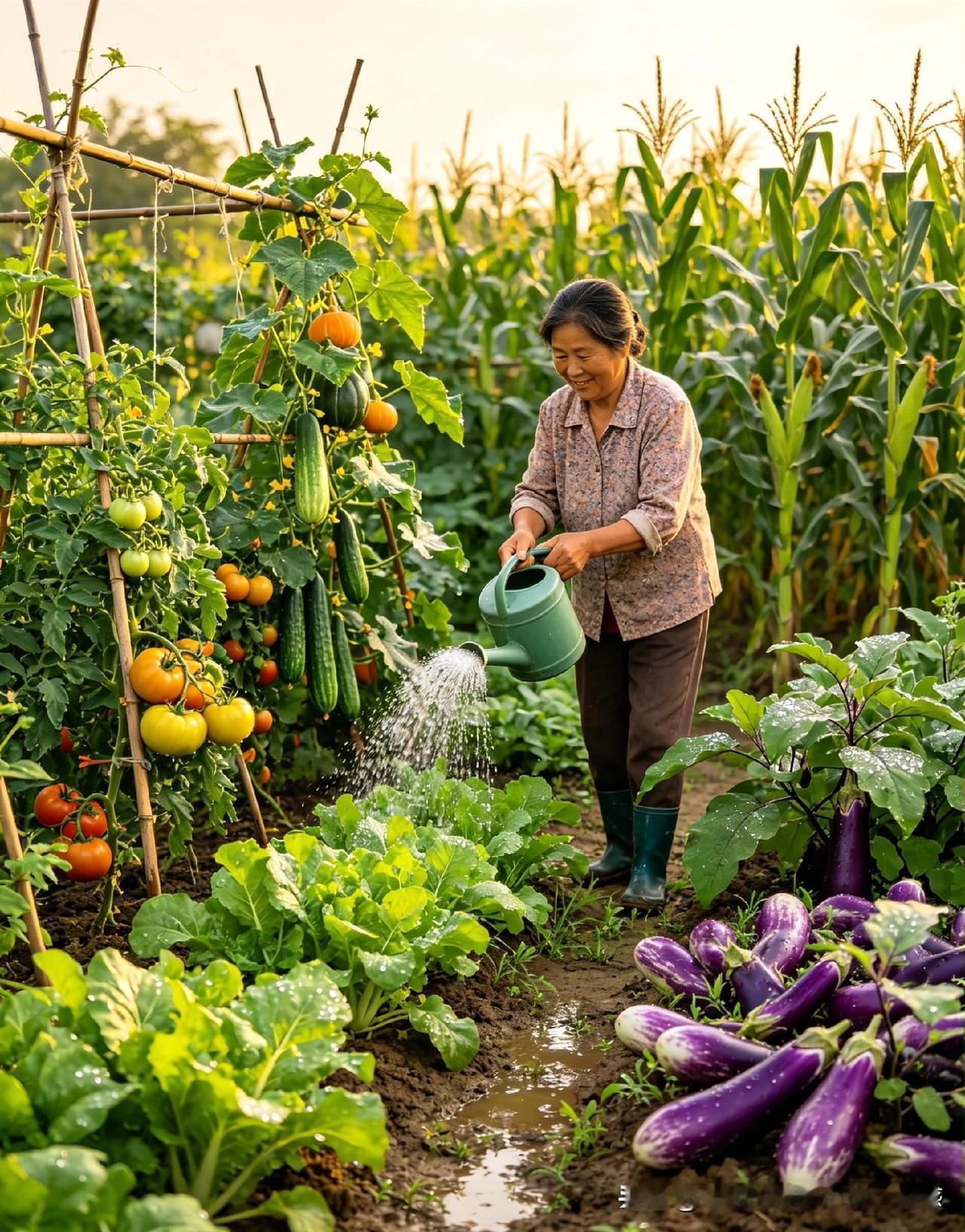 70后大姐的菜园子：种出人间烟火，收获满心欢喜！
 
各位粉丝朋友们，今天我也来