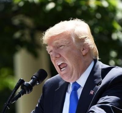 特朗普曾公开放话，若中国解放台湾，他就下令轰炸这边。这番言论看似嚣张跋扈，实则只