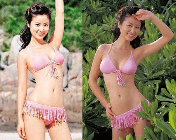 林心如海边比基尼照你们觉得是早年间的林心如比基尼这好看呢，还是现在的好看呢？ ​