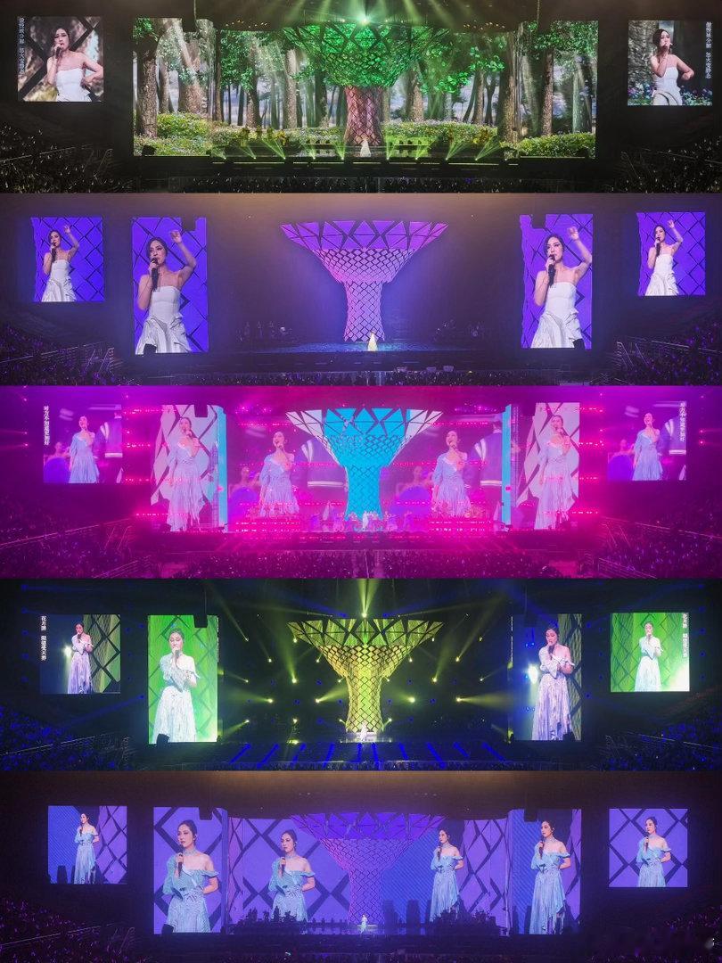 杨千嬅把两个红磡搬到成都 她说“只要心里有我的歌，就有回家般的温暖”。成都这两晚