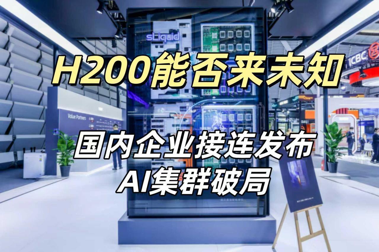 近日路透社说美国可能放英伟达H200进中国，但成不成还两说。更值得关注的是，国内