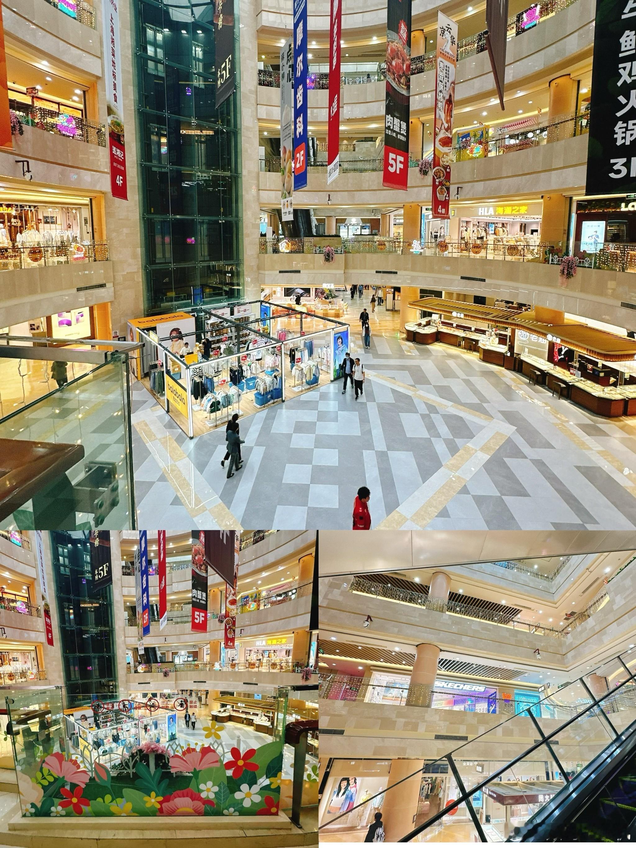 现在很多实体商场生意差也就是商场新开业和周末人多点，都是吃喝逛的人多，买东西的人