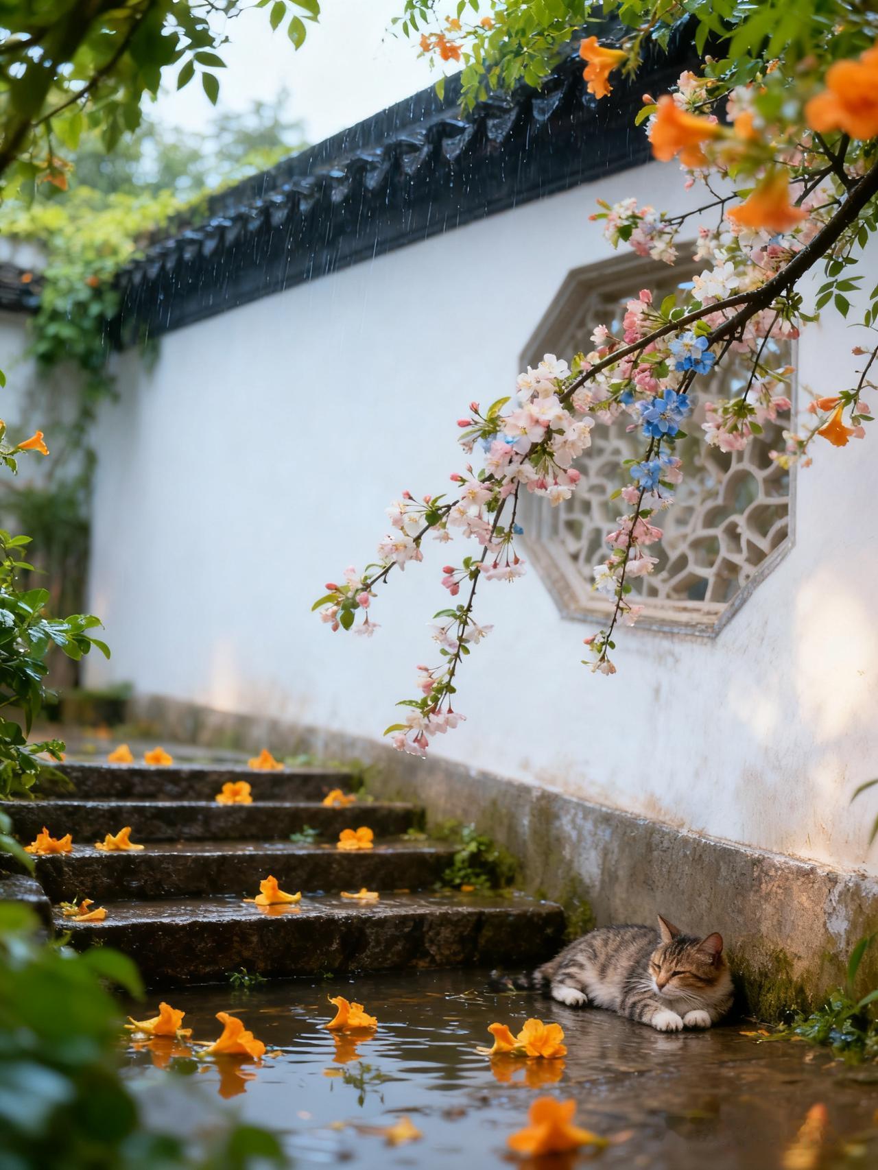 历经半生浮沉，见过形形色色的人与事，慢慢放下执念。寻常烟火虽琐碎，却藏生活暖意。