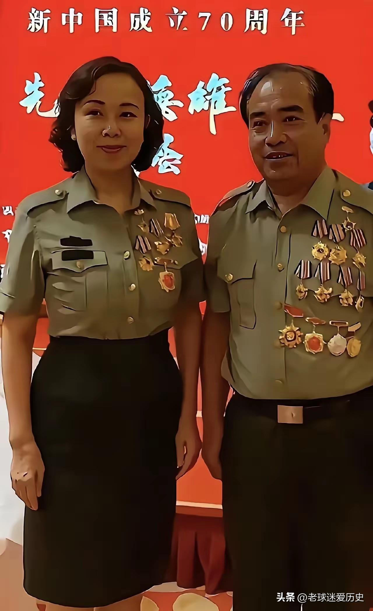 张茂忠和钟惠玲，皆是老山战役中的英雄。
张茂忠身为一级战斗英雄，在战场上即便身负