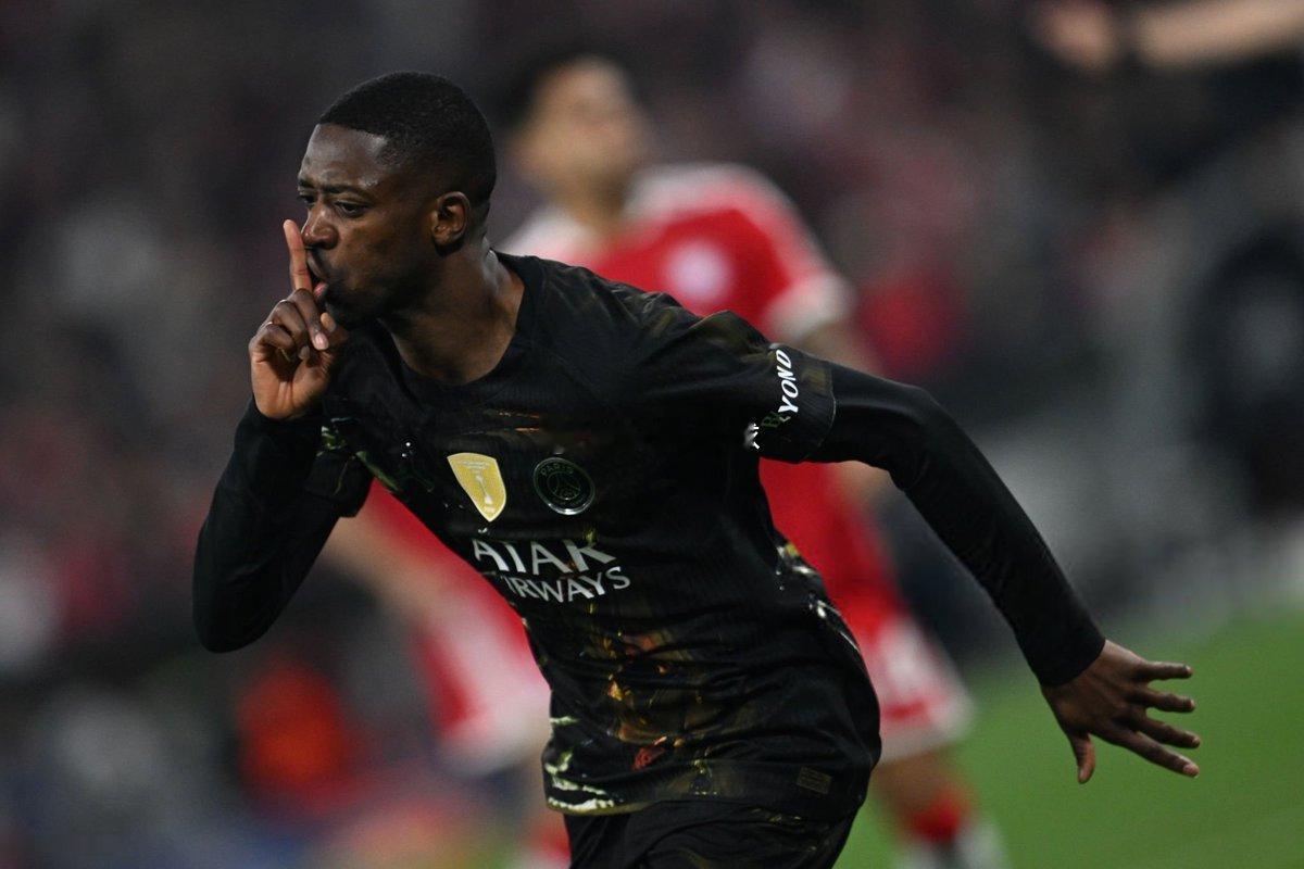 拜仁vs巴黎圣日耳曼Ousmane Dembélé 