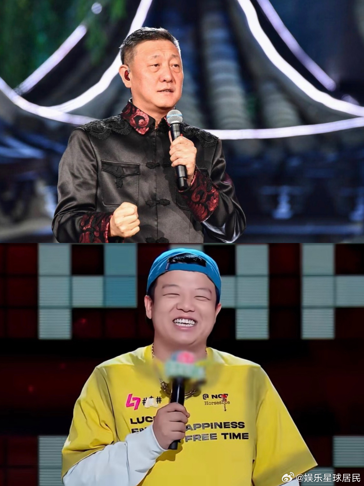 原唱韩磊回应哈哈曹唱等待魔力歌先生 老艺术家的体面太戳人😎！韩磊就算被惊到也认