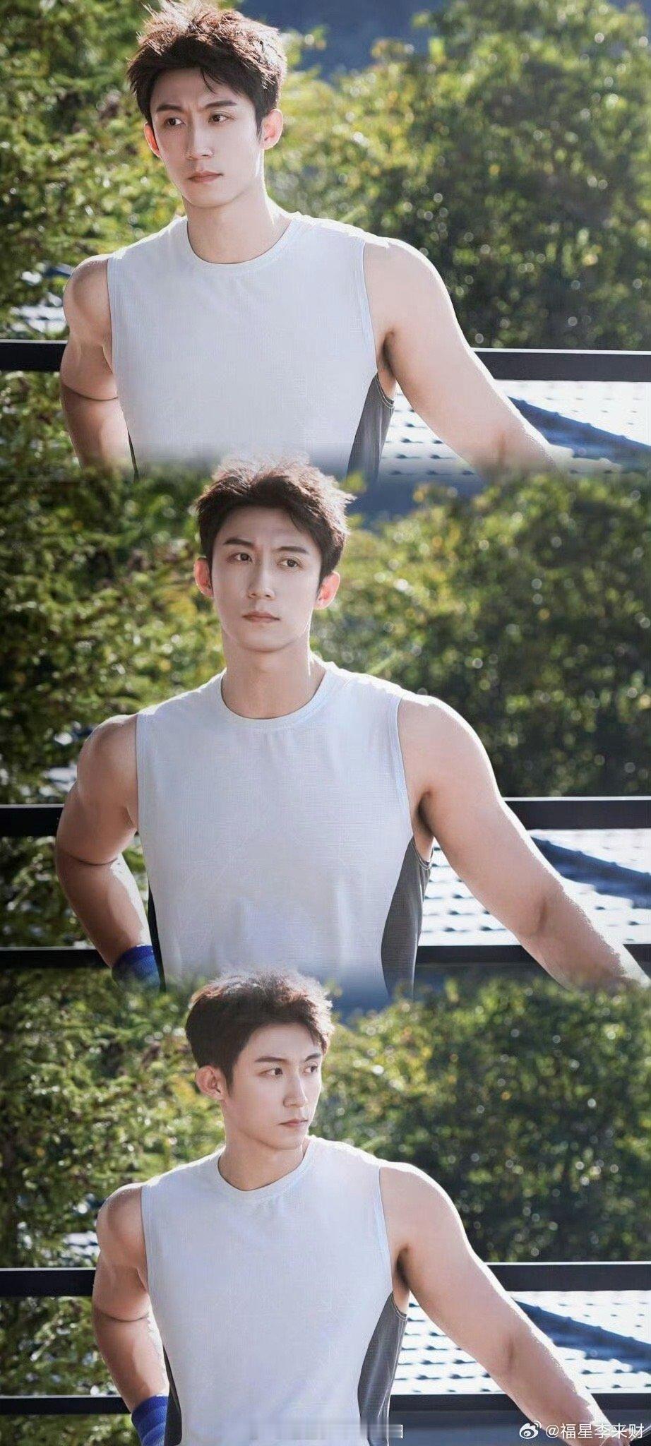 不知道黄景瑜的身材很曼妙 黄景瑜的身材是“老天爷追着喂饭”的实体化证明：骨架比例