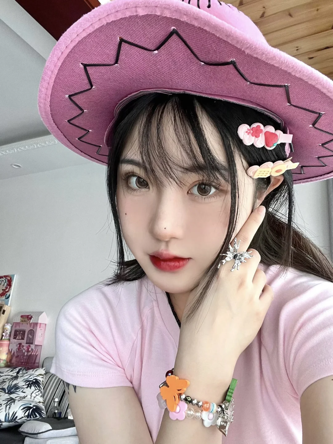 粉色妆容拿捏了！太好看了这个嫩感