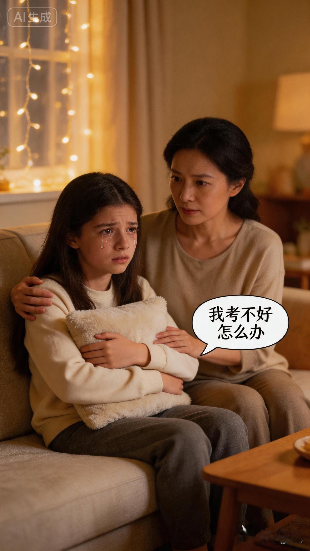 “我考不好怎么办？”家长怎么回答很重要。
     
临近中考了，有的孩子对于考