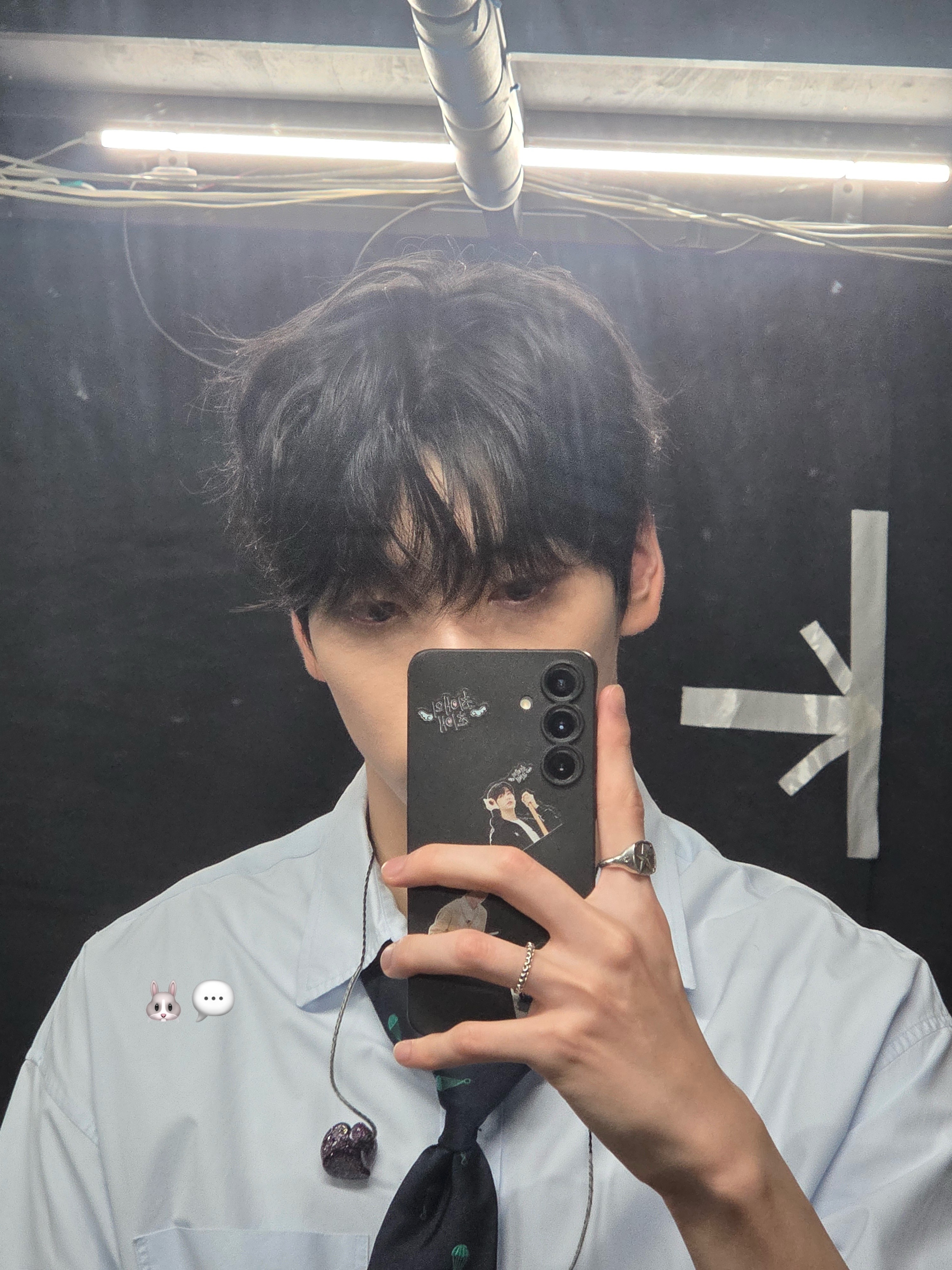 260623 🐰DM🐰💬今天把头发稍微卷了一下🐰💬虽然但是 只要跳一首