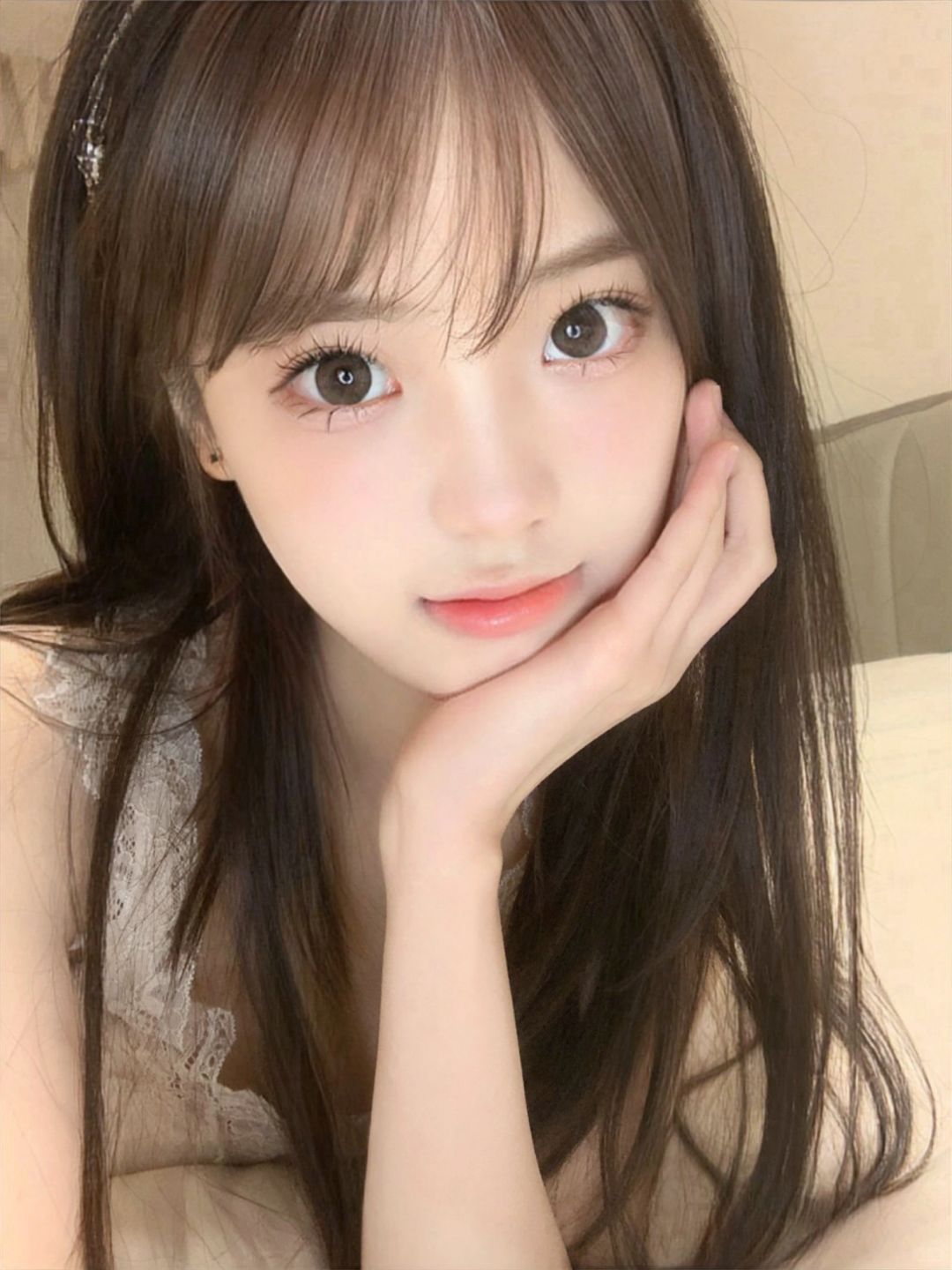 纯纯的兔系少女感