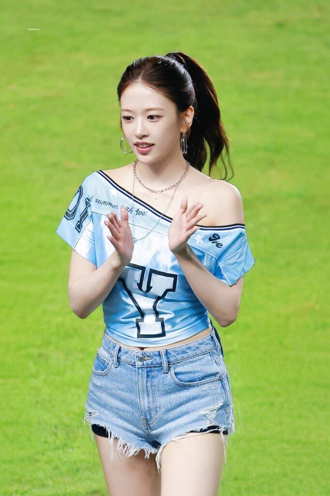 安宥真 ⚽ 250730Coupang Play开球 ​​​
