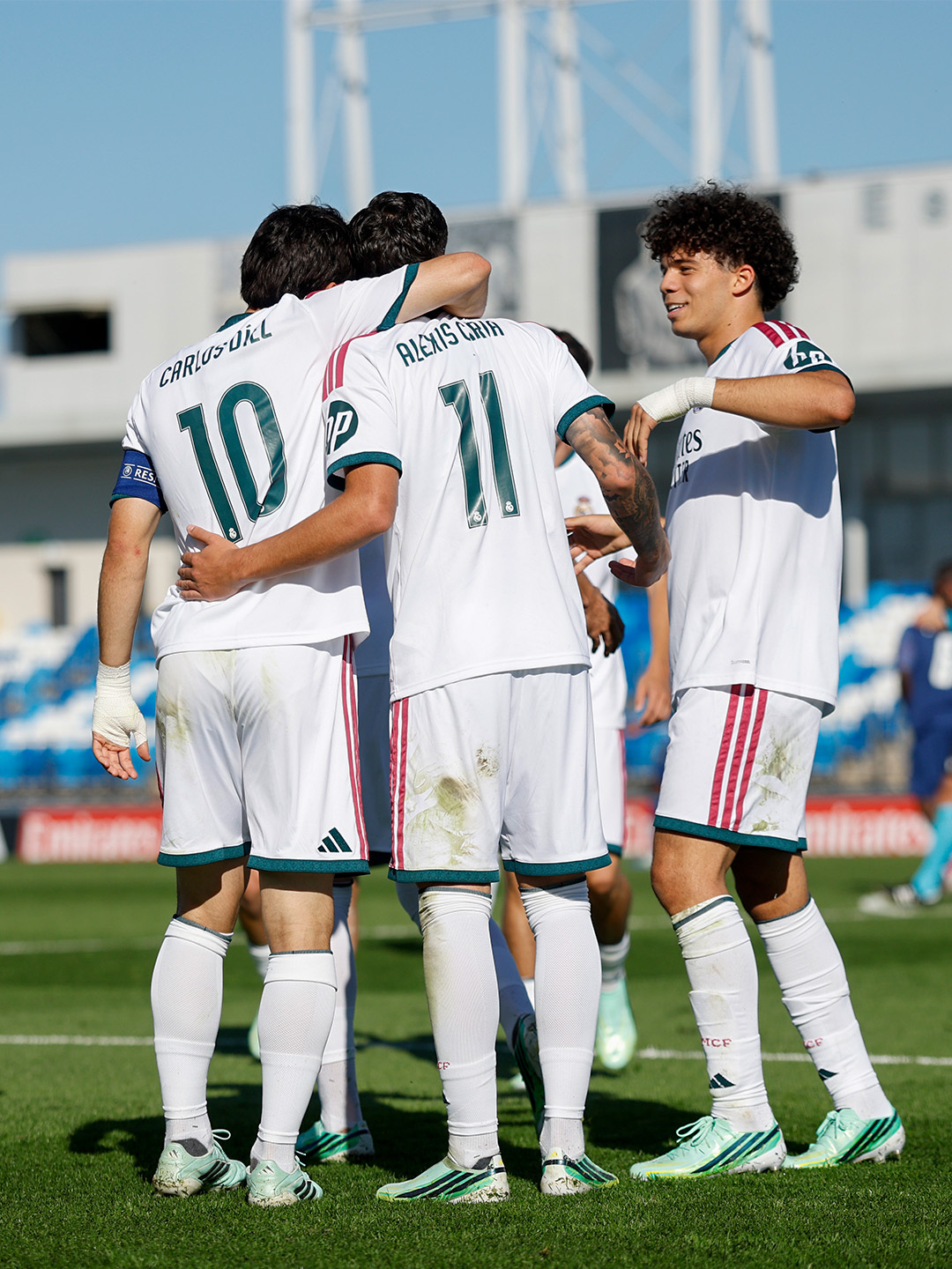 皇马青年A队5-2击败莱比锡。halamadrid ​​​