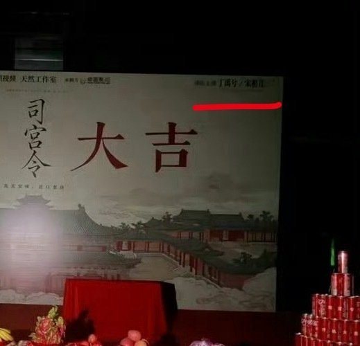 丁禹兮、宋祖儿《司宫令》牌子