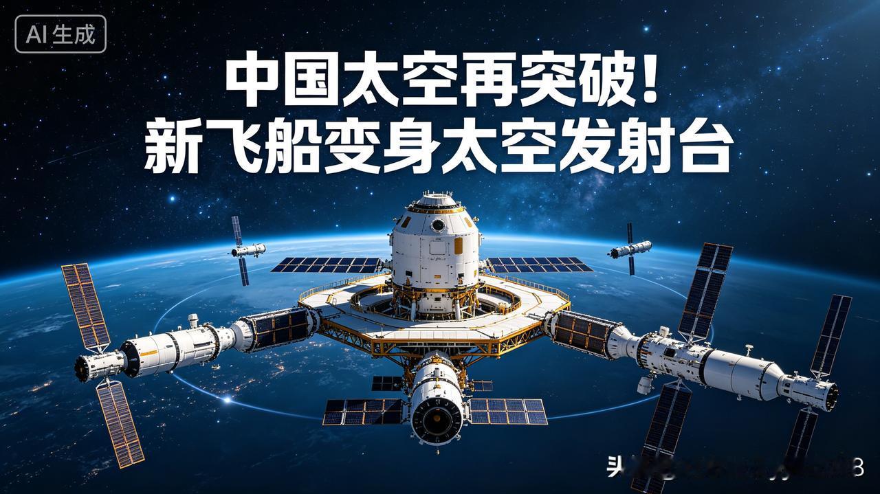 我国轻舟货运飞船刚上天就亮出王炸成果，直接在太空当“移动发射台”，成功释放两颗小