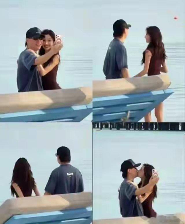 胡彦斌疑无缝衔接，海边亲吻照是前女友做的局，难怪易梦玲嫁祸AI“没承认也没否认”