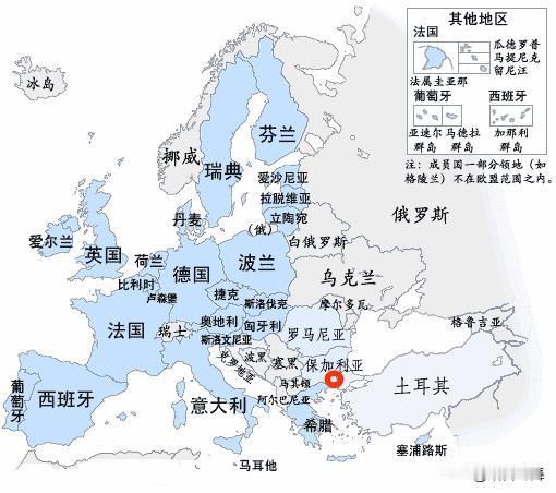 🇧🇬保加利亚，这个在欧盟成员国里面经济排行倒数第一的副班长，1号开始也加入了