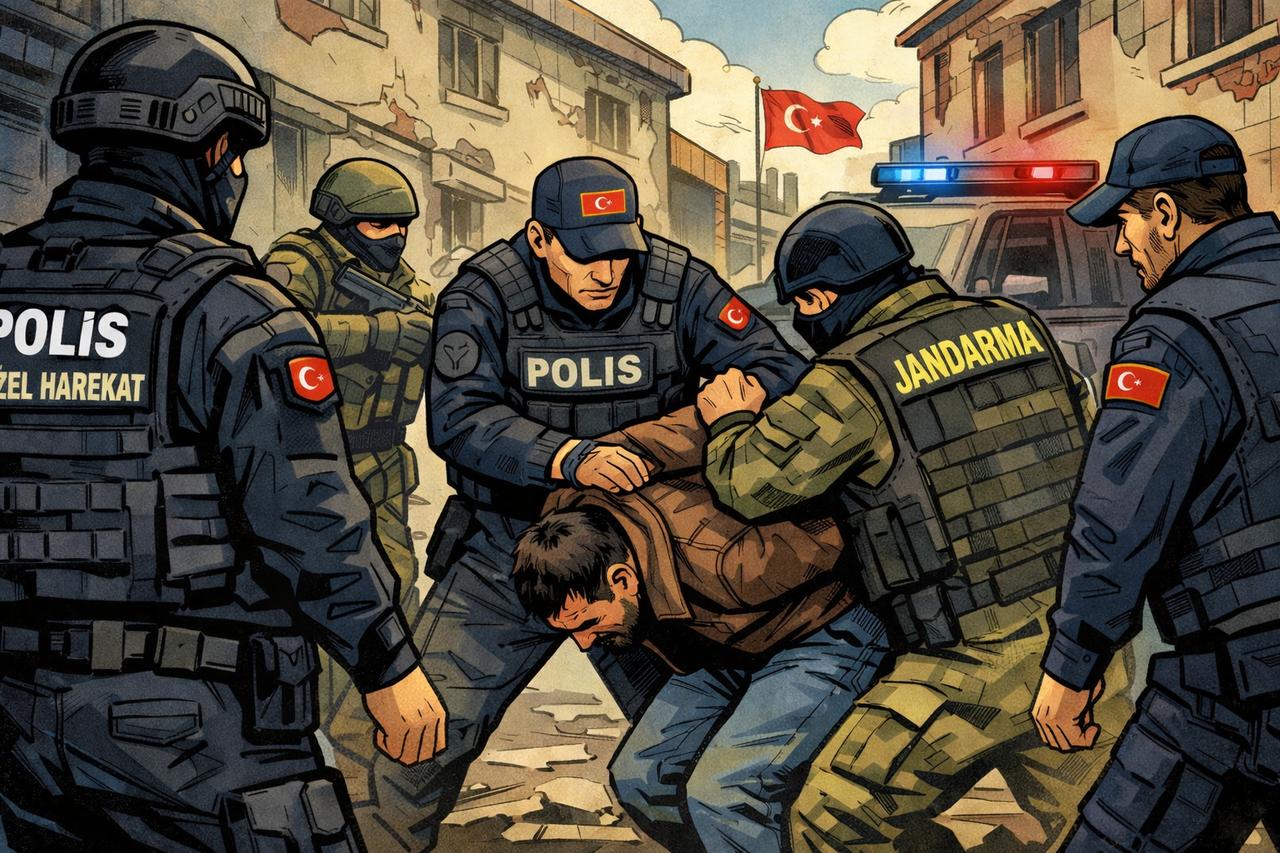 【不到三天，土耳其逮捕了近500人】
据《以色列时报》12月31日报道，土耳其安