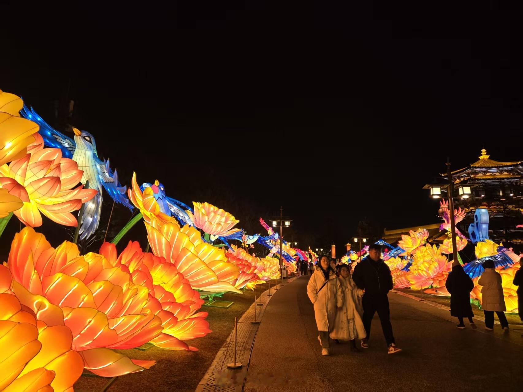 盛世长安春 大唐芙蓉园里过新年当千年宫苑遇上年节盛景，当盛世风华撞上人间烟火，2