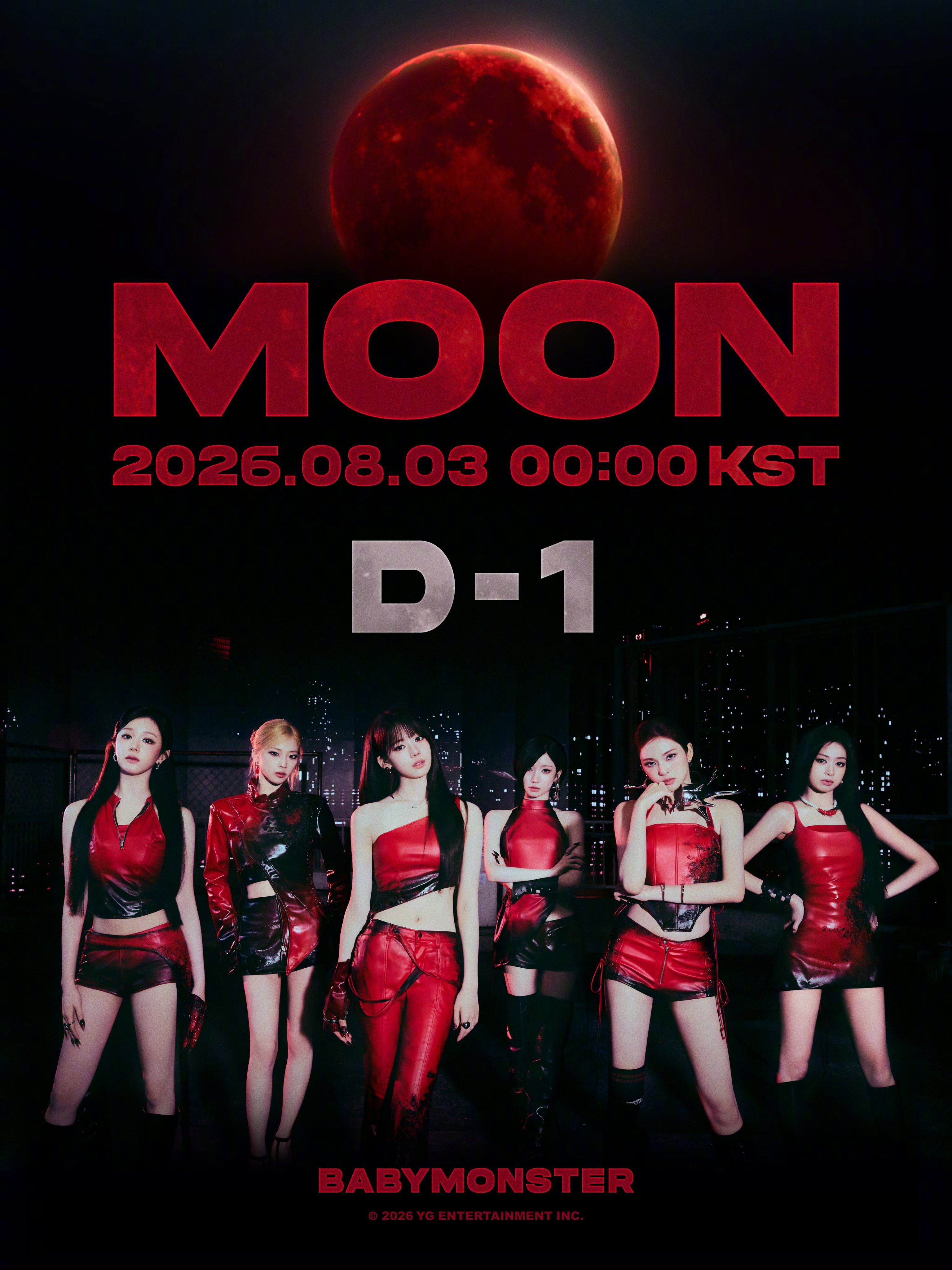 【Twi】BABYMONSTER《CHOOM》‘MOON’ M/V D-1预告公
