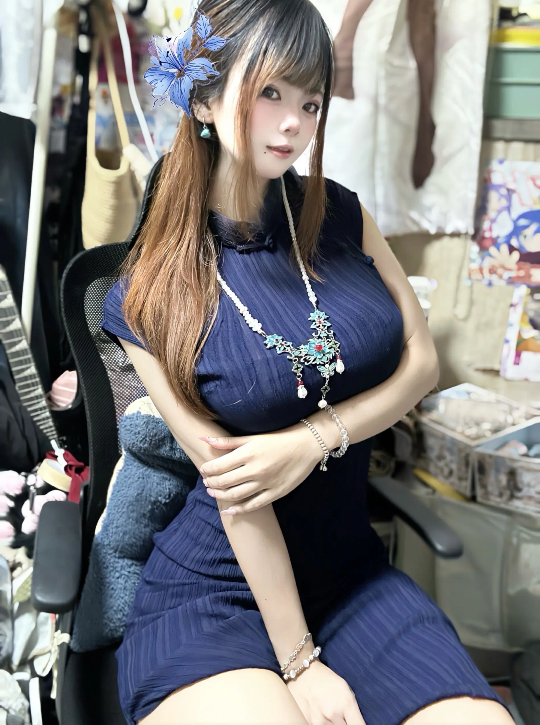 夫君赶紧瞧一瞧 娘子换了新旗袍