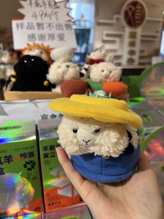 宁夏博物馆的文创！被滑沙小羊萌化了🐑