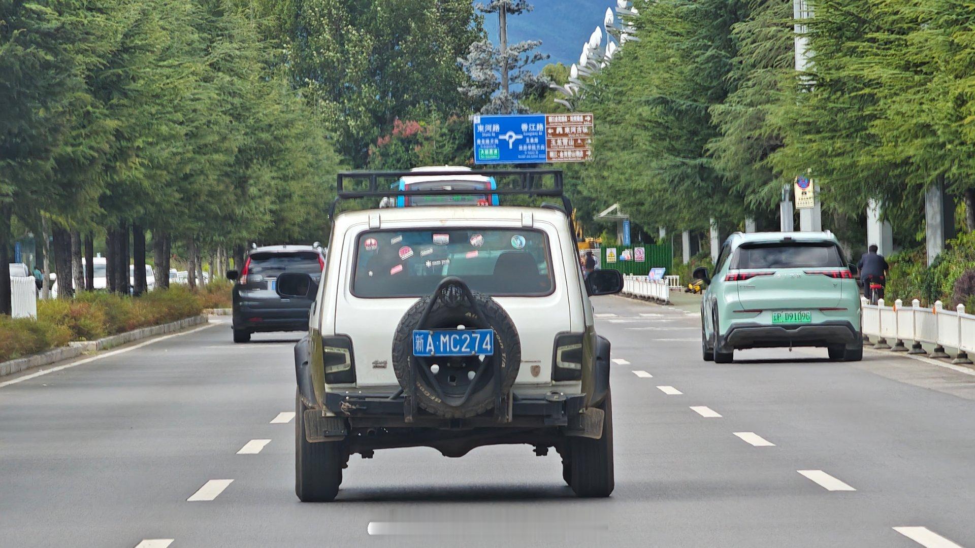 为什么泥娃在丽江这么多？一天能看见五台....国内稀有车稀有车实拍大v聊车 ​​