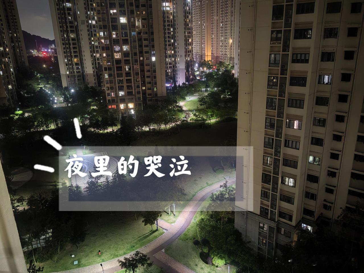 晚上老婆孩子们都睡觉了，自己一个人坐在沙发上看电视，突然外面传来哭泣的声音，我走