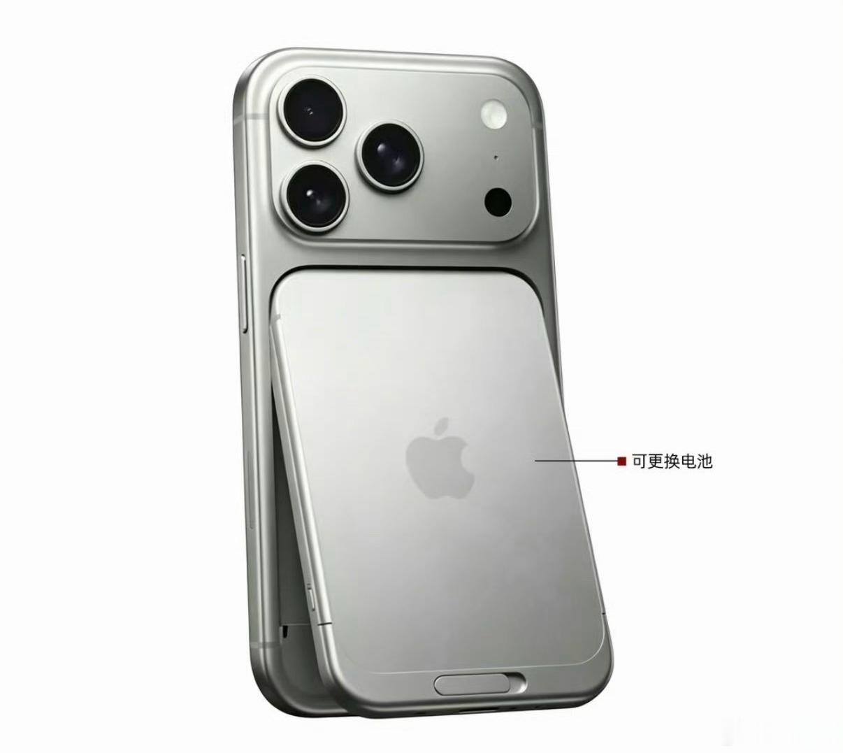 假如iPhone变可换电池有充电宝就有足够电可以用了。